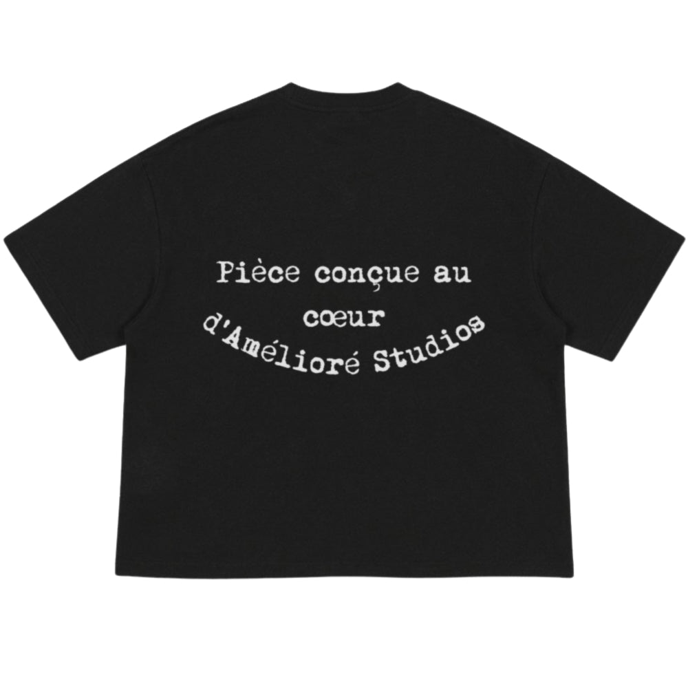 Crew Tee | Black