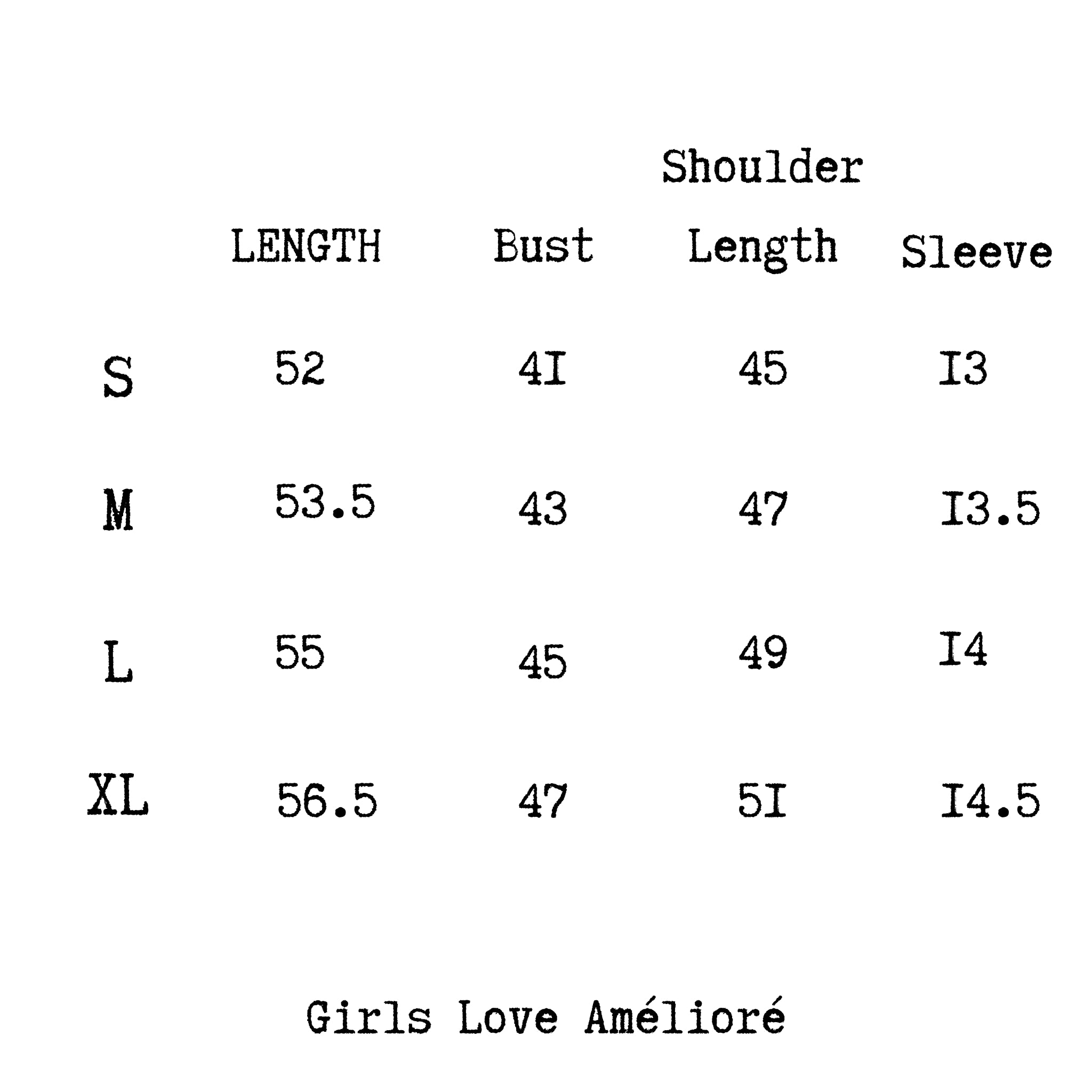 Girls(') Love Amélioré Tee