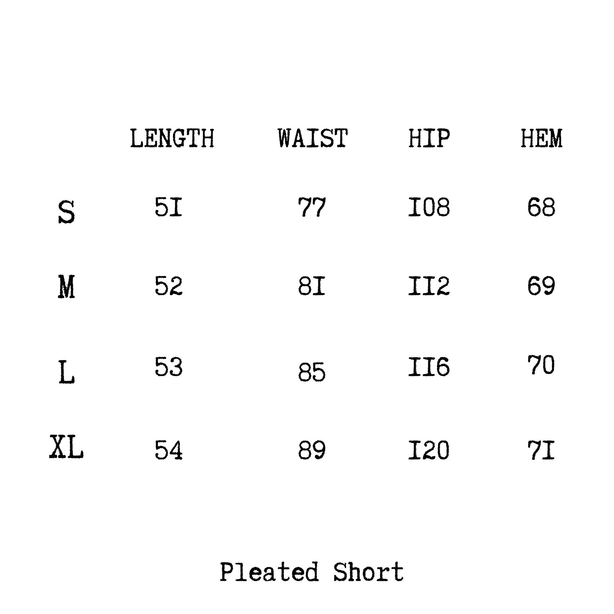 Pleated Shorts