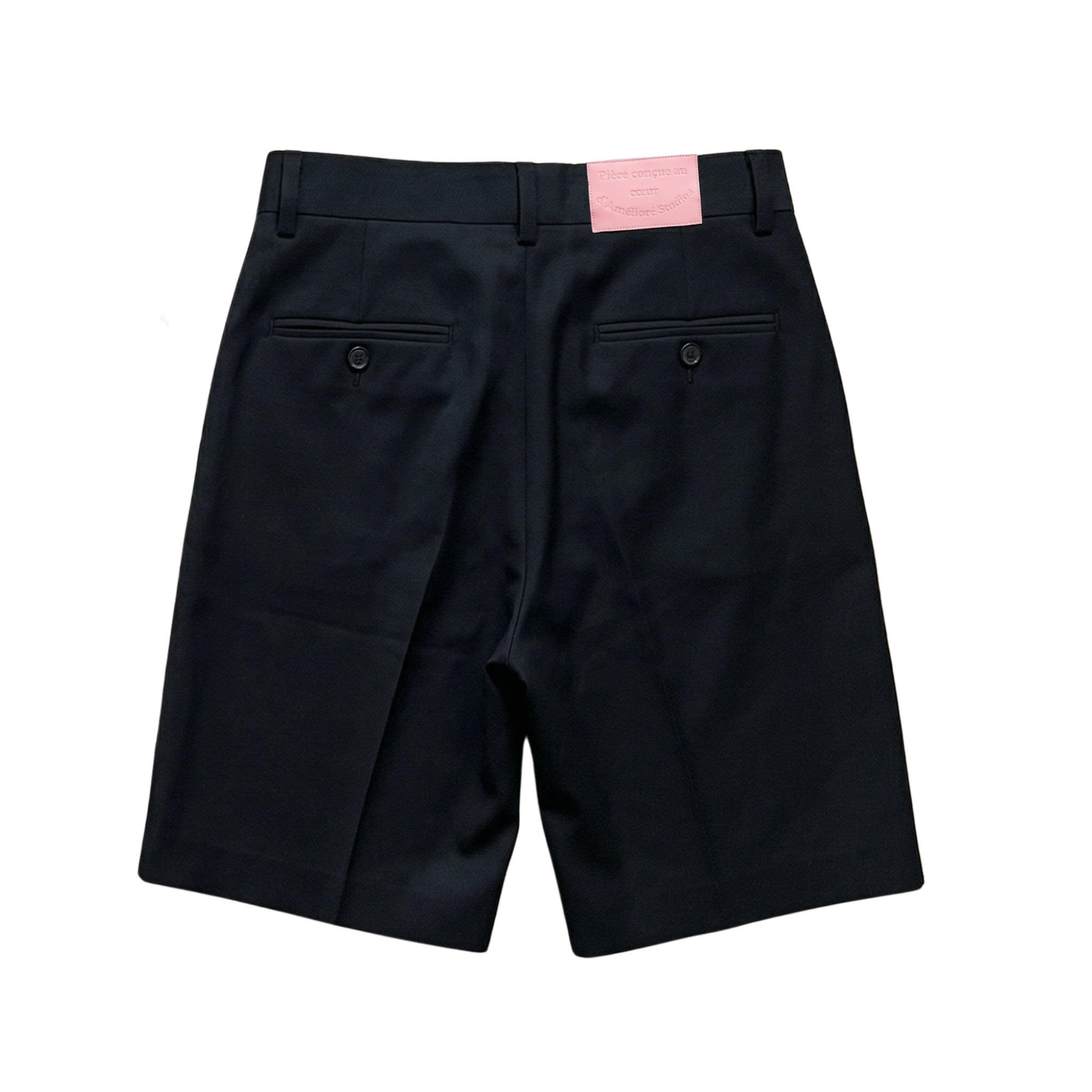 Pleated Shorts