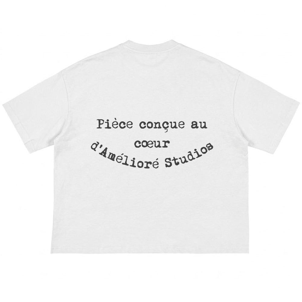 Crew Tee | White
