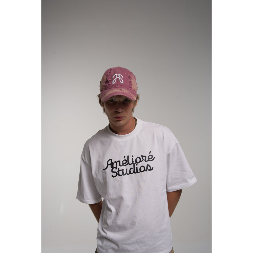 Worn Rose hat